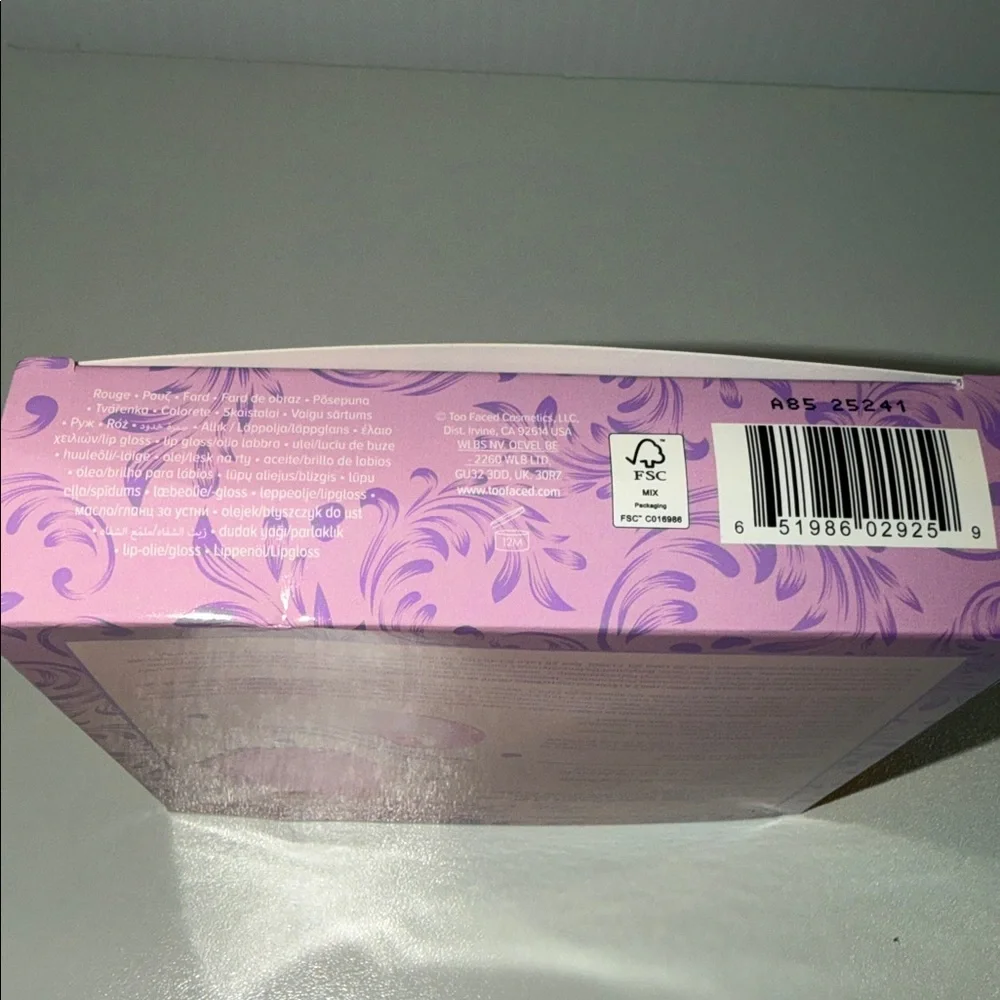 Too Faced dream a little dream blush and lip gloss set NEW